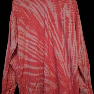 Women Baggy Tie-Dye Long Sleeve Shirt